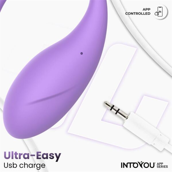 Bulby Egg Vibrator with App Lavander - Image 4