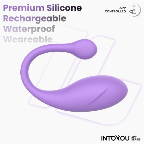 Bulby Egg Vibrator with App Lavander - Image 3