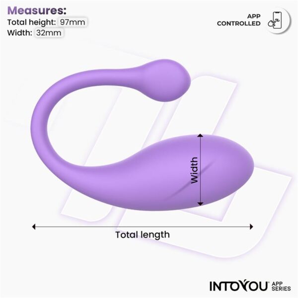 Bulby Egg Vibrator with App Lavander - Image 2
