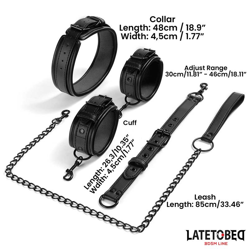 Behind back neck to wrist restraints - Image 6