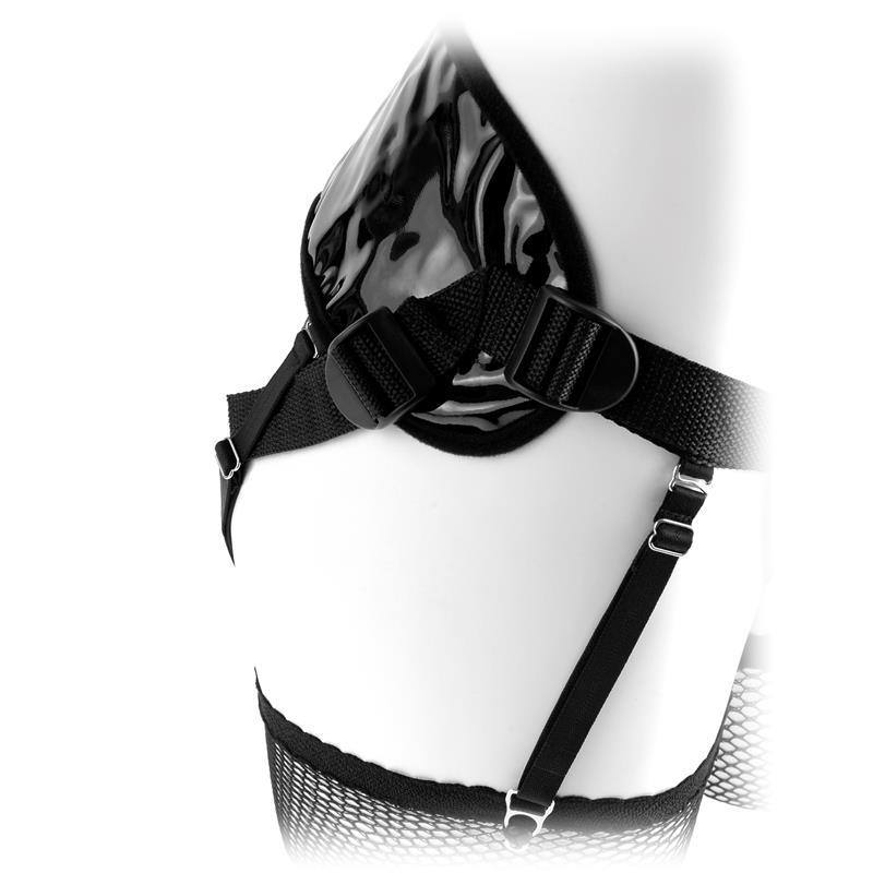 Fetish Fantasy Series Garter Belt Harness-Black - Image 6