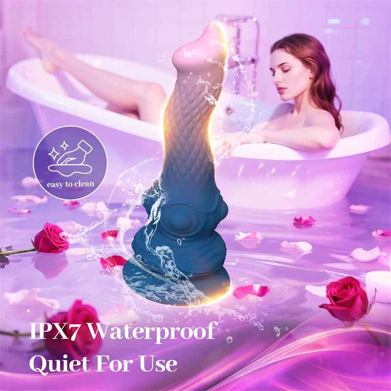 Fantasy Dildo Vibration, Oscilation and Suction Cup 23.3 cm - Image 4
