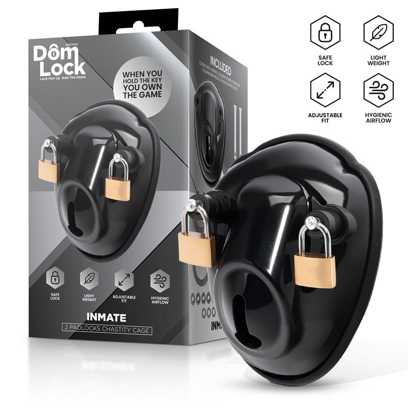 Inmate Chastity Cage with Spacers