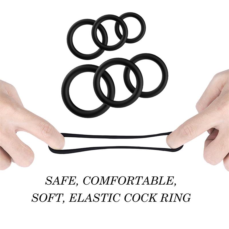 Set of 6 Penis Ring - Image 4