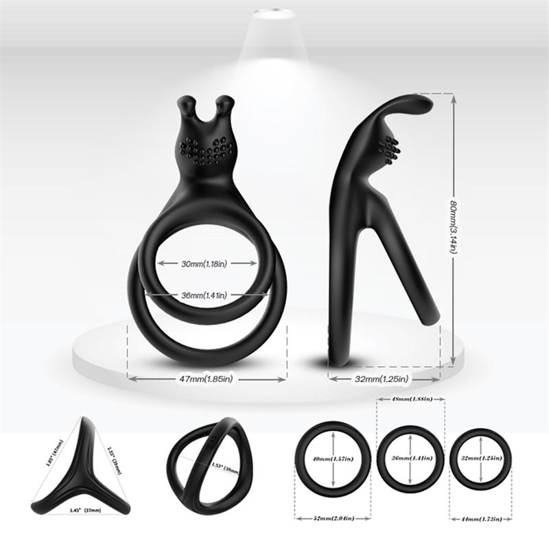 Set of Penis Rings - Image 5