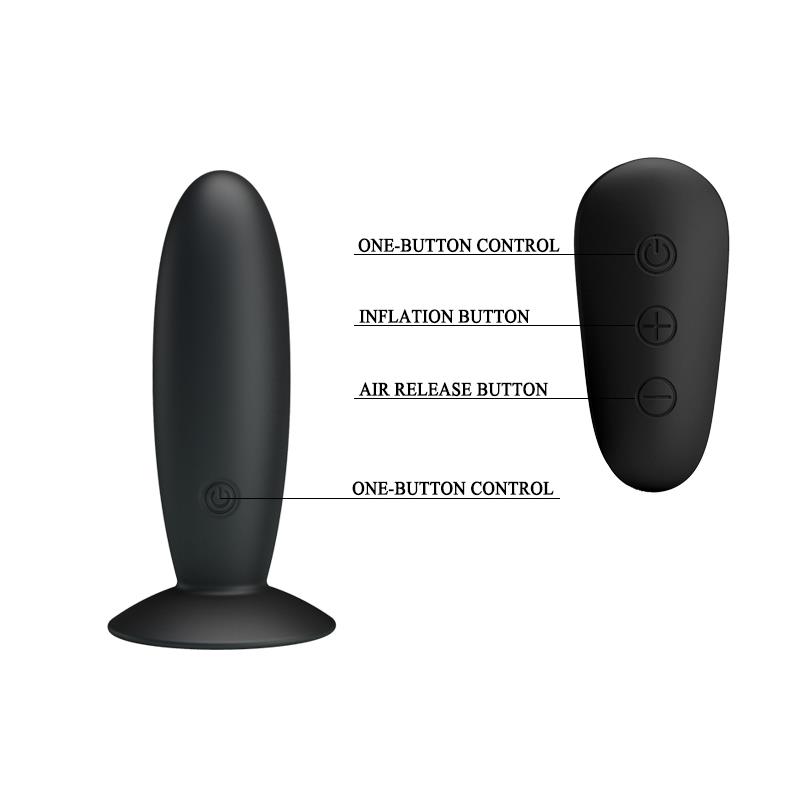 Vibrating Butt Plug with Remote control USB - Image 6
